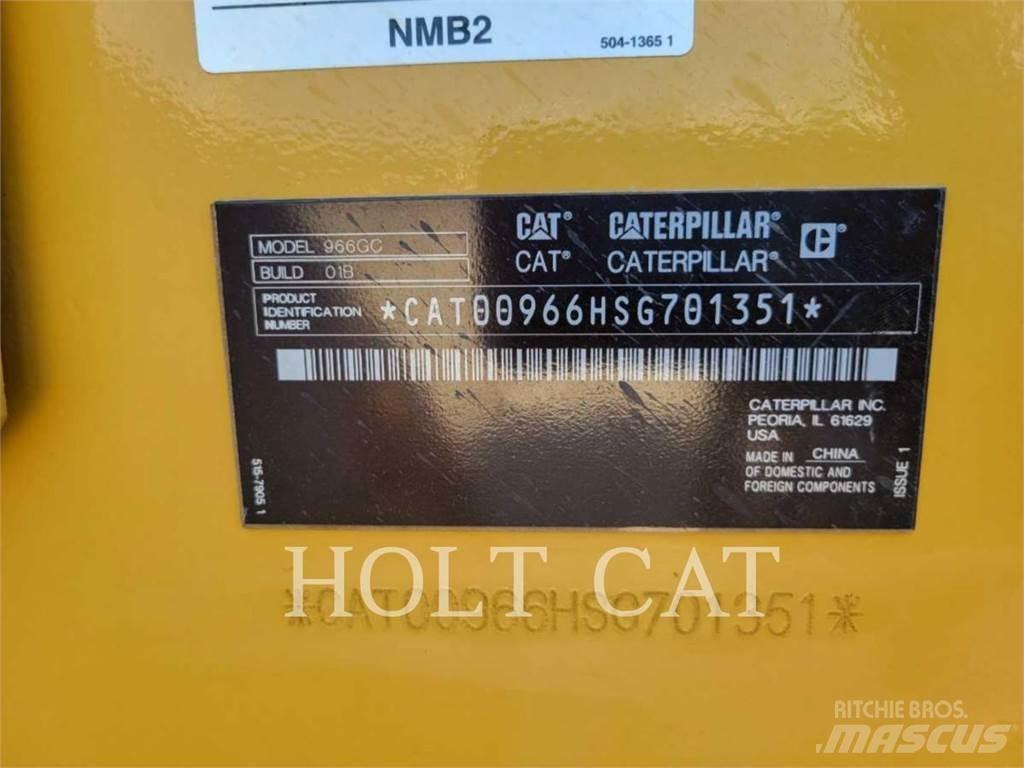 CAT 966GC QC Naudoti ratiniai krautuvai
