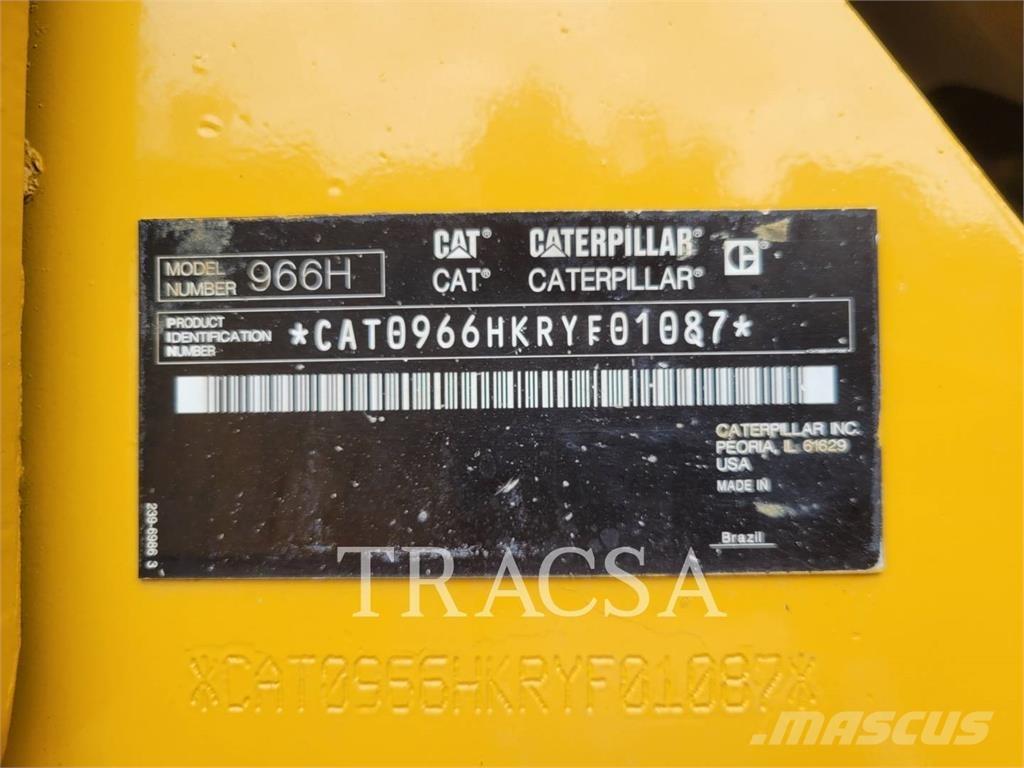 CAT 966H Naudoti ratiniai krautuvai