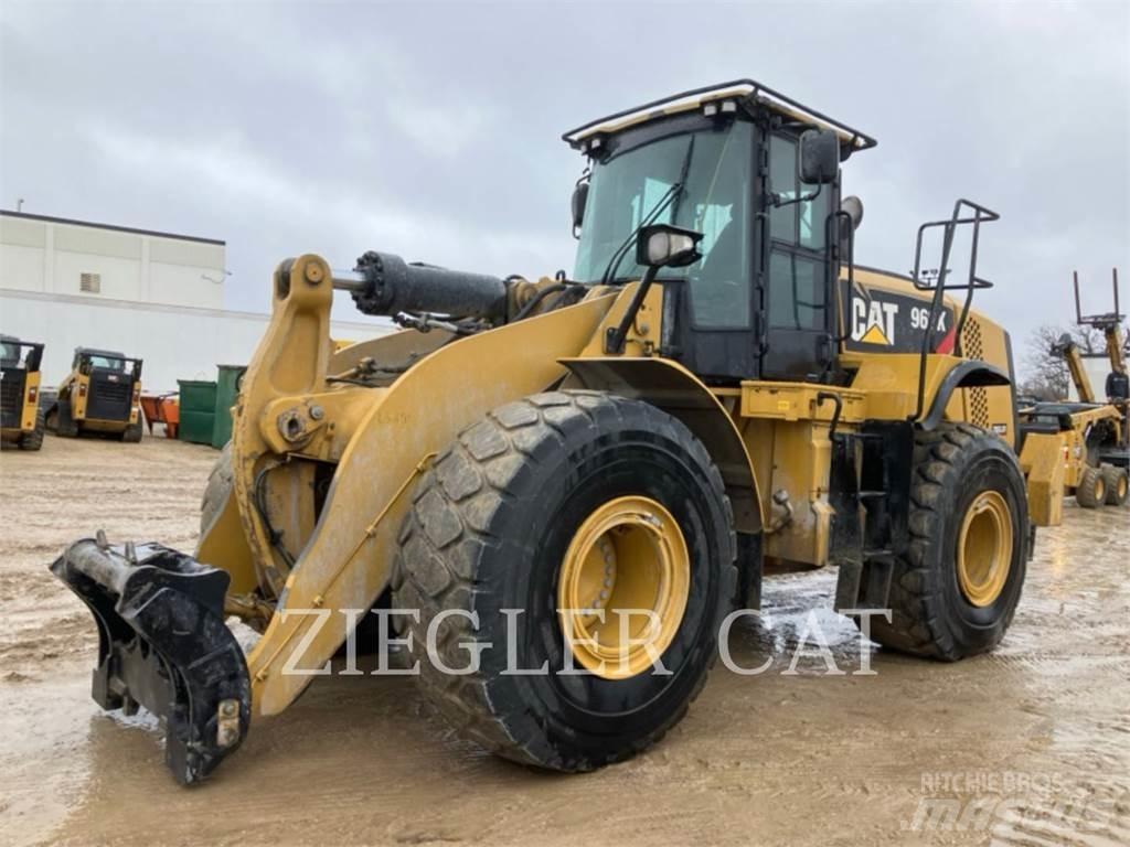 CAT 966K Naudoti ratiniai krautuvai