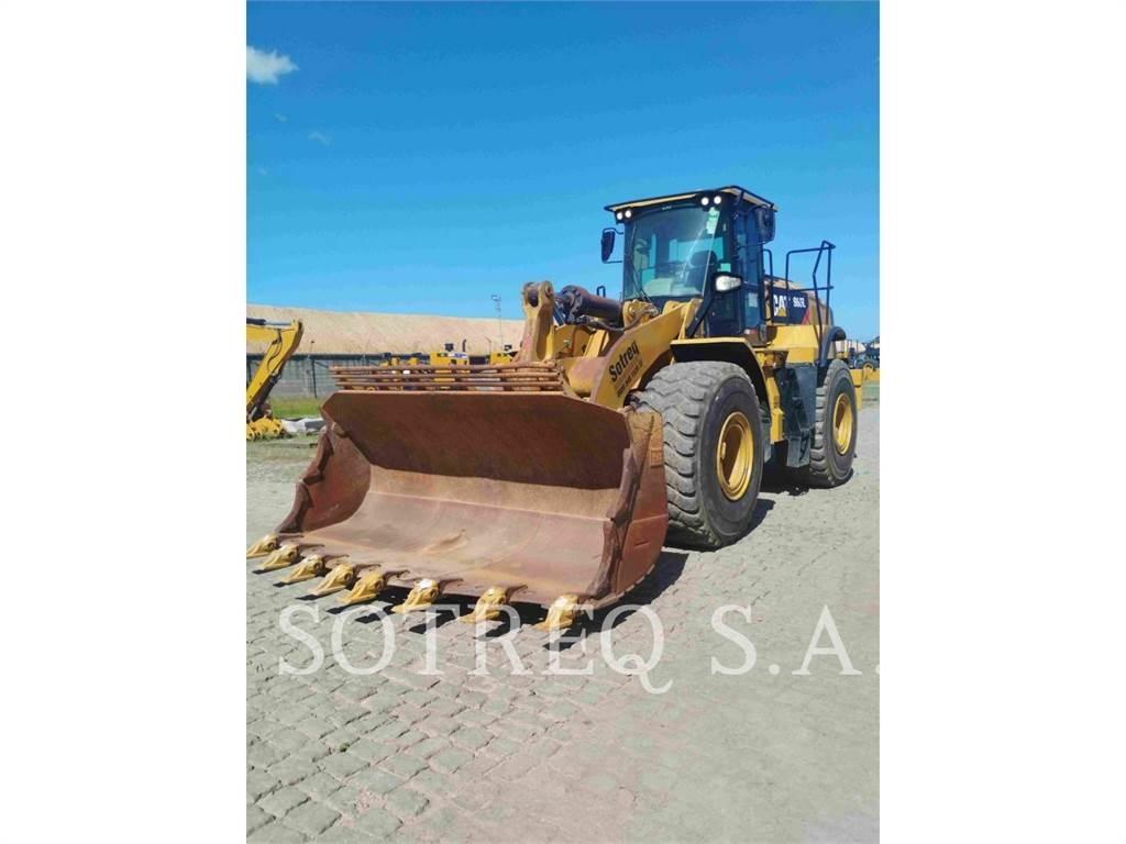 CAT 966L Naudoti ratiniai krautuvai