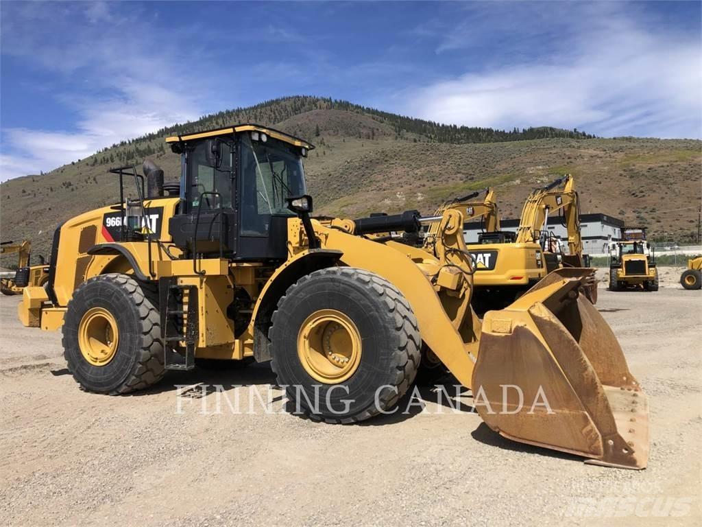CAT 966M Naudoti ratiniai krautuvai