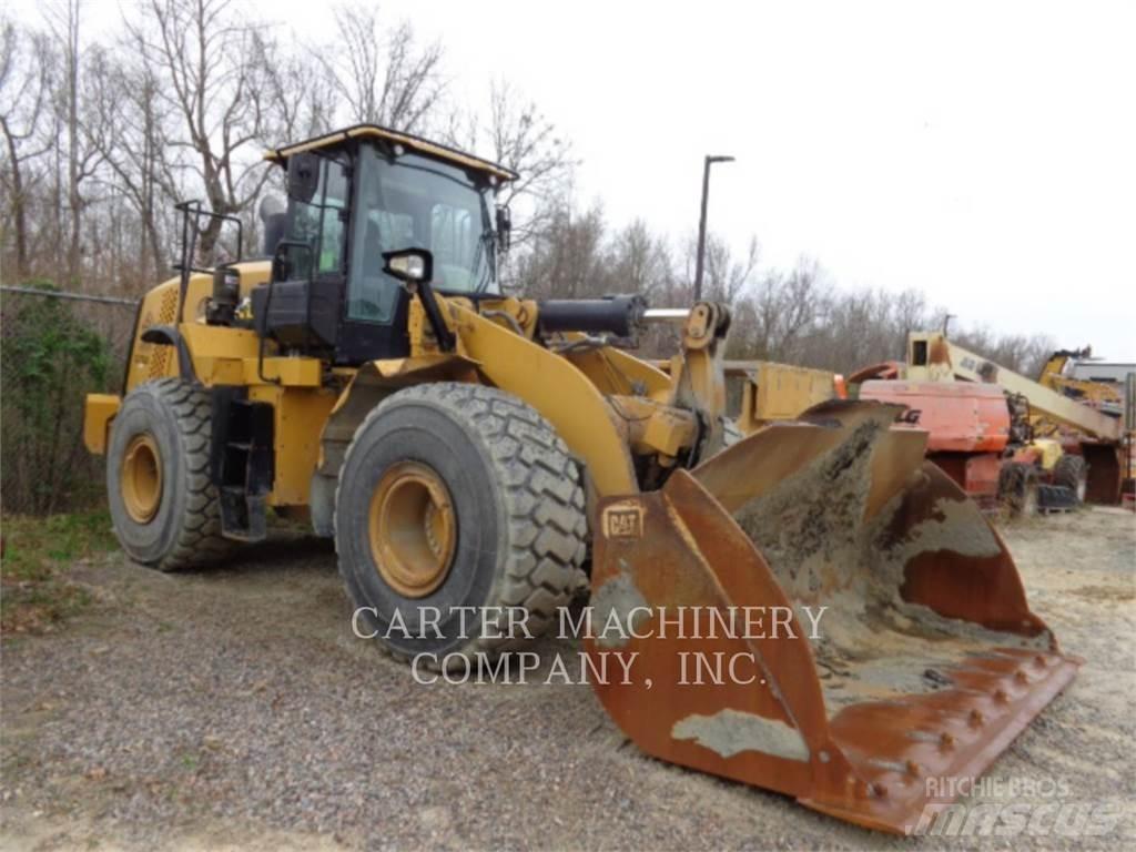 CAT 966M Naudoti ratiniai krautuvai