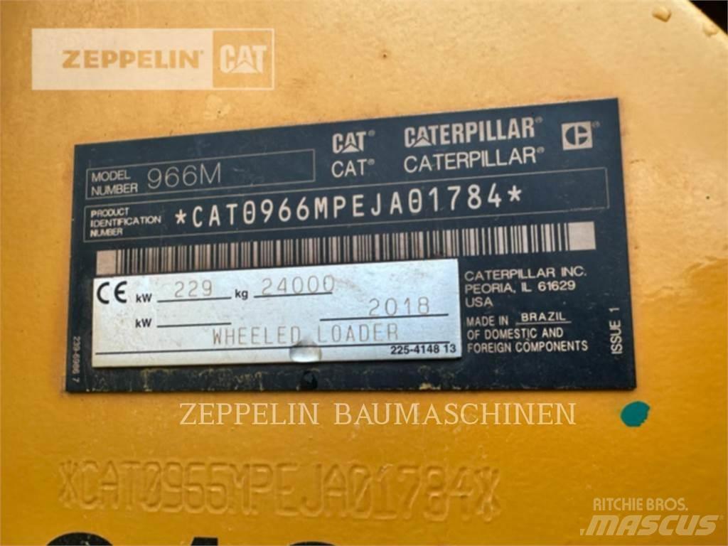 CAT 966M Naudoti ratiniai krautuvai