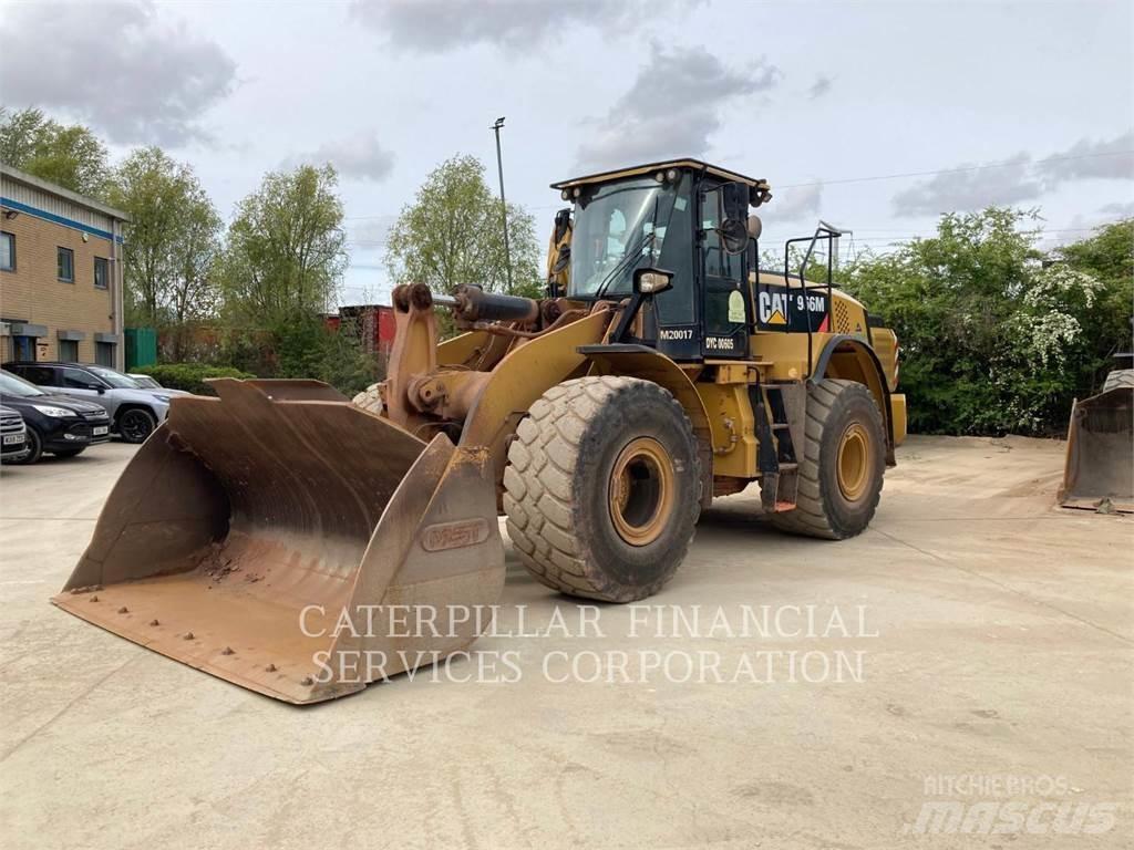 CAT 966M Naudoti ratiniai krautuvai