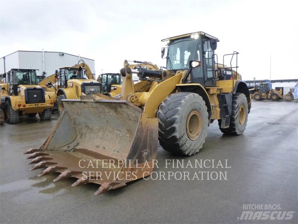 CAT 966M Naudoti ratiniai krautuvai