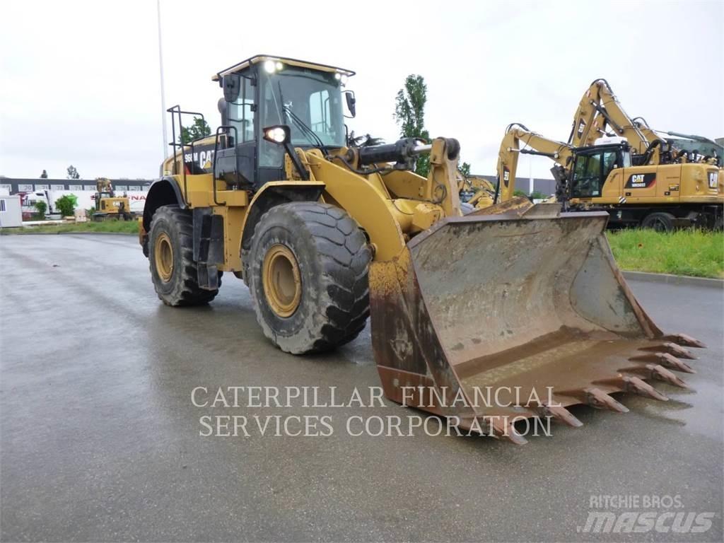 CAT 966M Naudoti ratiniai krautuvai
