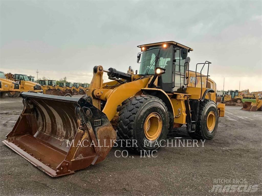 CAT 966M Naudoti ratiniai krautuvai