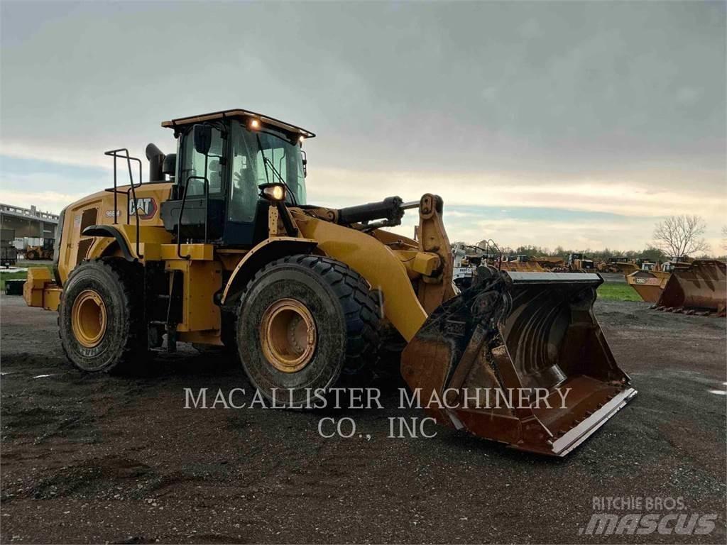 CAT 966M Naudoti ratiniai krautuvai
