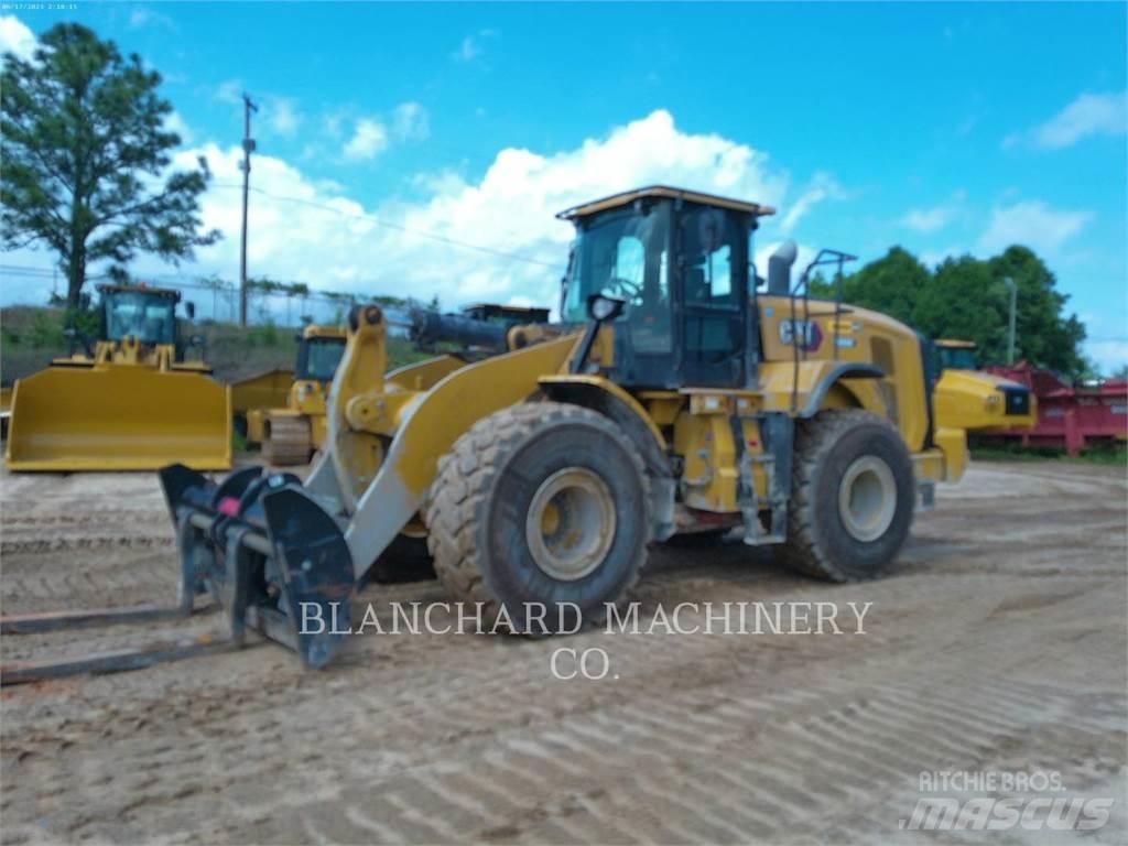 CAT 966M Naudoti ratiniai krautuvai
