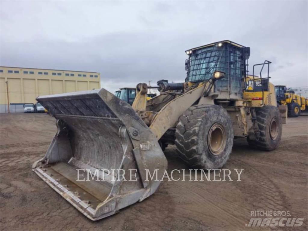 CAT 966M Naudoti ratiniai krautuvai