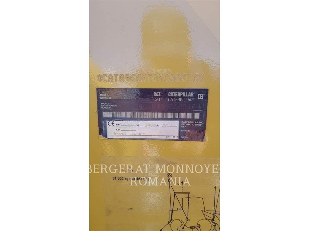 CAT 966M Naudoti ratiniai krautuvai