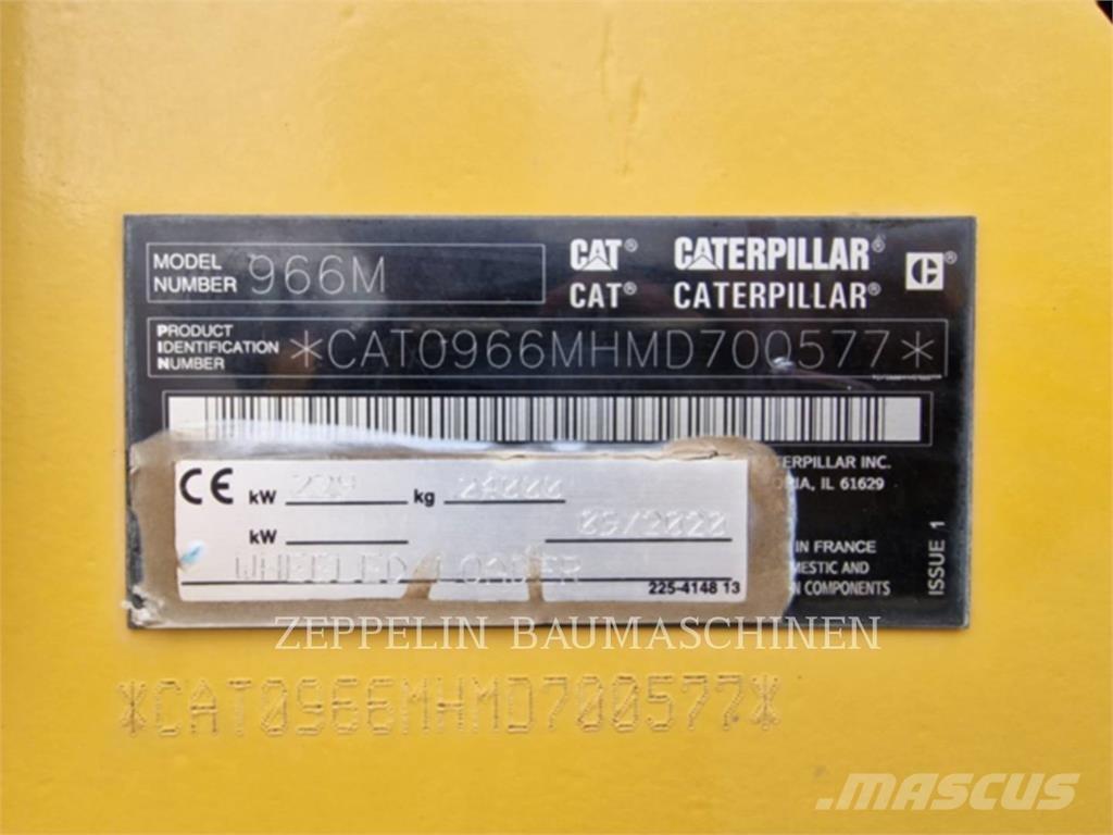 CAT 966M Naudoti ratiniai krautuvai