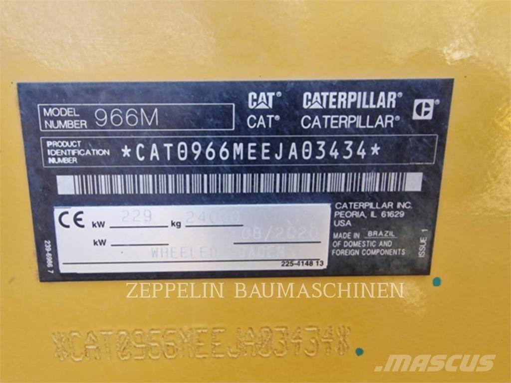 CAT 966M Naudoti ratiniai krautuvai