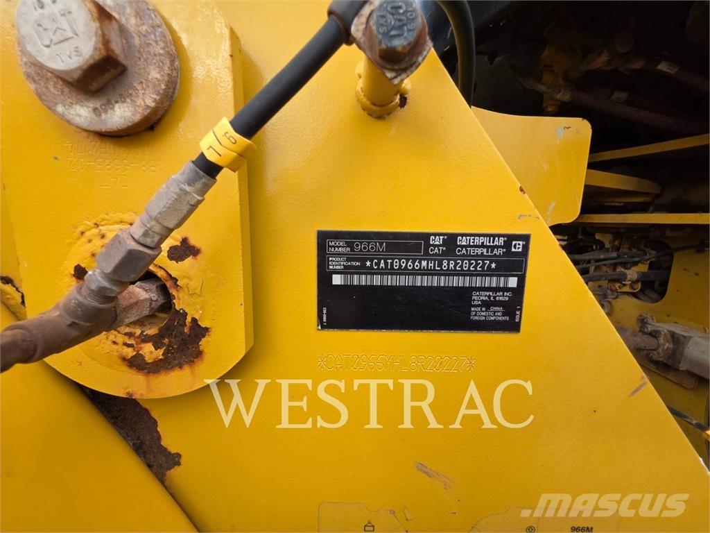 CAT 966M Naudoti ratiniai krautuvai