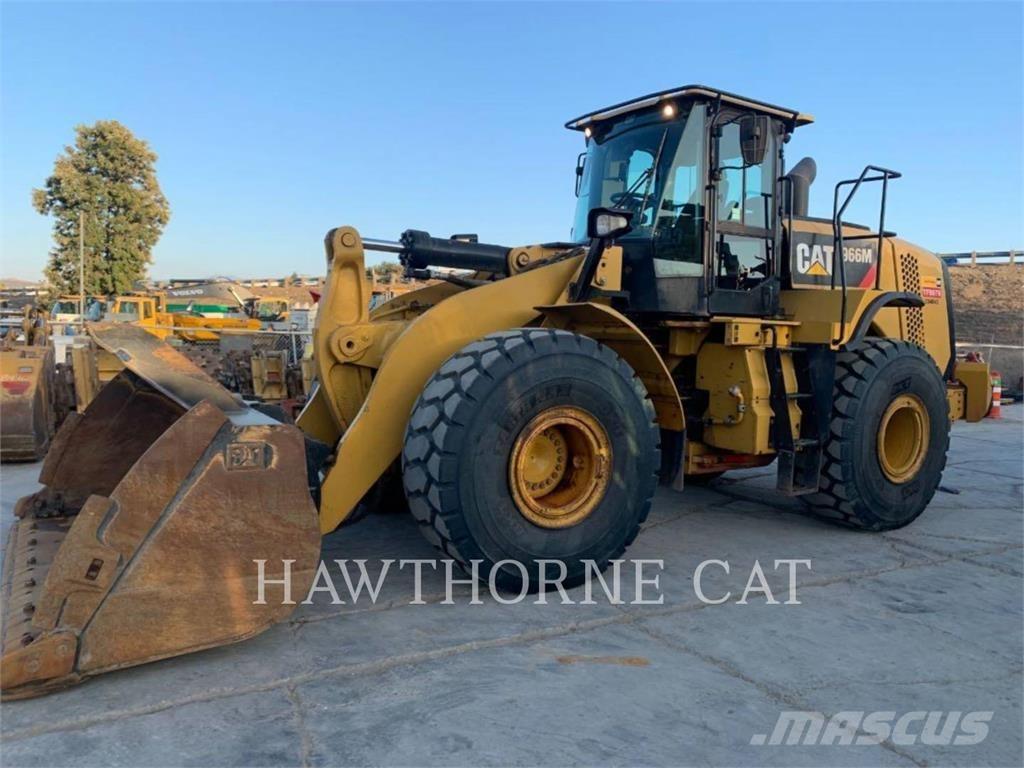 CAT 966M Naudoti ratiniai krautuvai