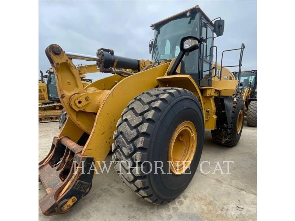 CAT 966M Naudoti ratiniai krautuvai