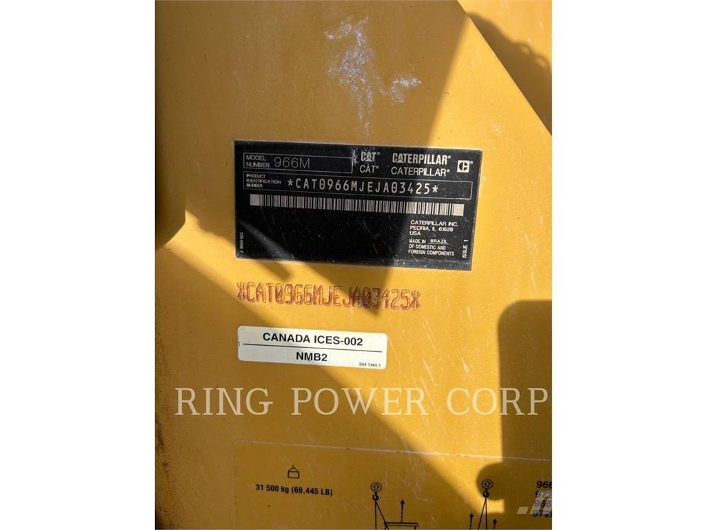 CAT 966MQC Naudoti ratiniai krautuvai