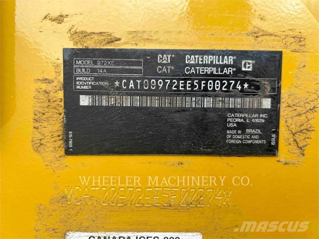 CAT 972 XE QC Naudoti ratiniai krautuvai