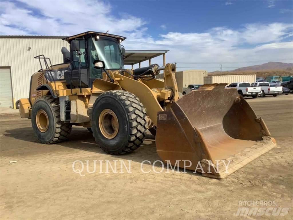 CAT 972K Naudoti ratiniai krautuvai
