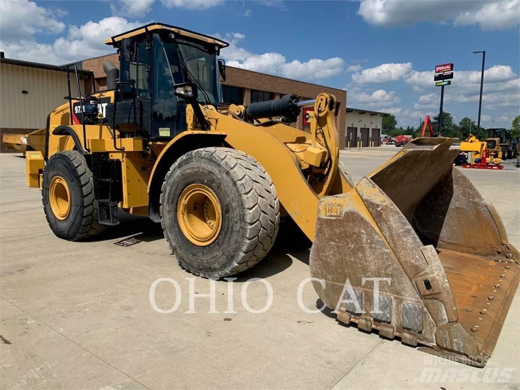 CAT 972M Naudoti ratiniai krautuvai