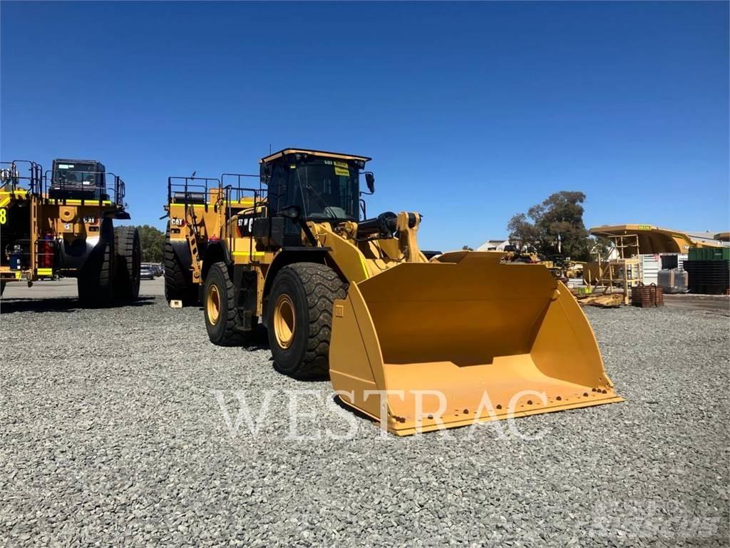 CAT 972M Naudoti ratiniai krautuvai