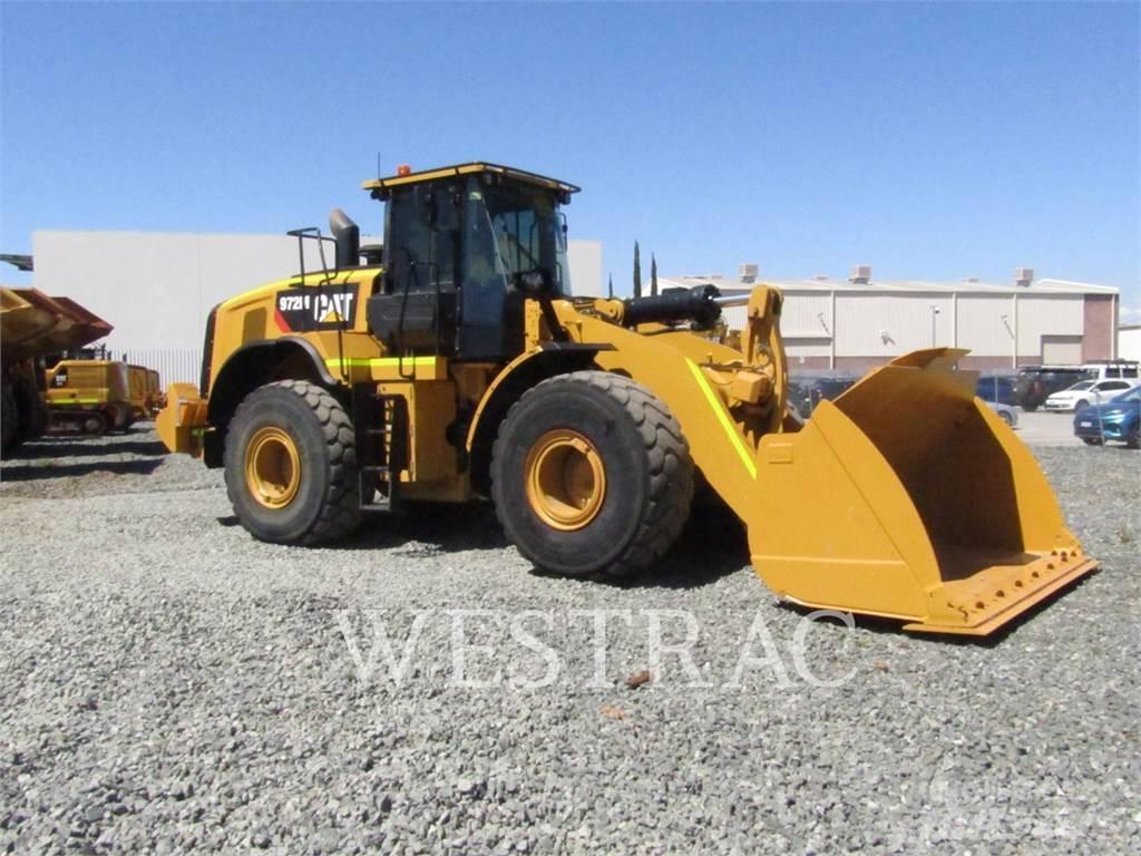 CAT 972M Naudoti ratiniai krautuvai