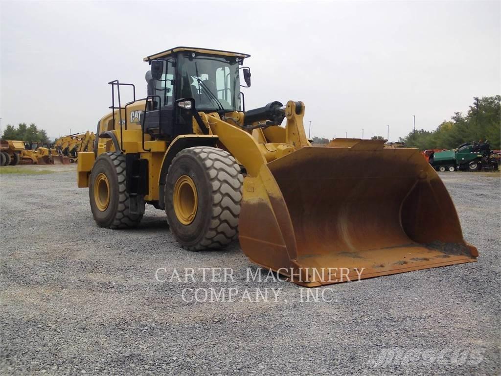 CAT 972M Naudoti ratiniai krautuvai