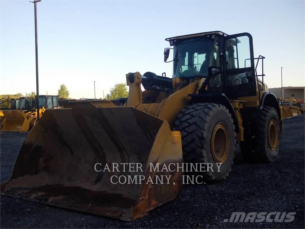 CAT 972M Naudoti ratiniai krautuvai