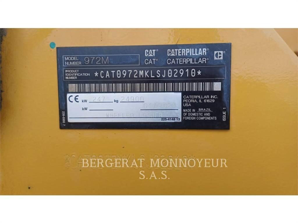 CAT 972M Naudoti ratiniai krautuvai