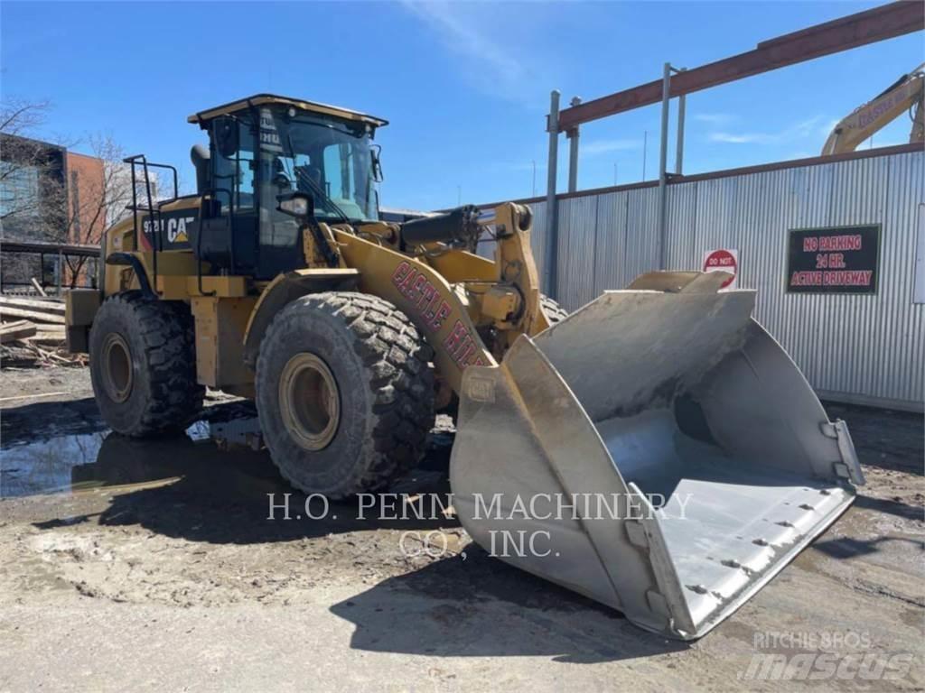 CAT 972M Naudoti ratiniai krautuvai