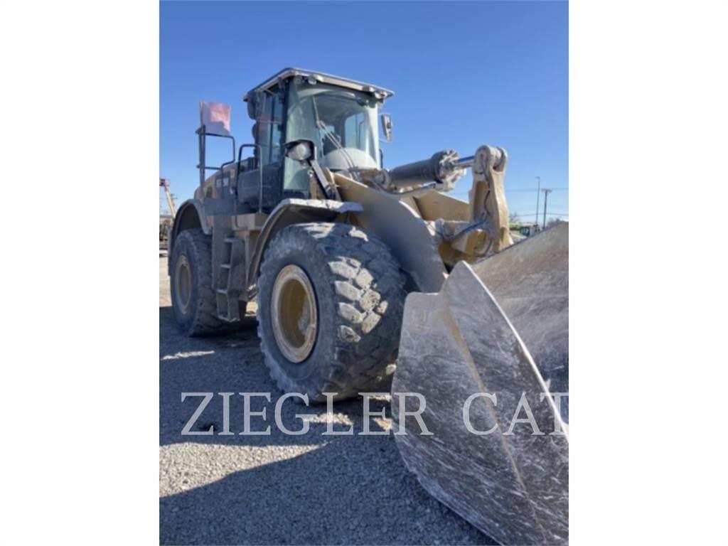 CAT 972M Naudoti ratiniai krautuvai