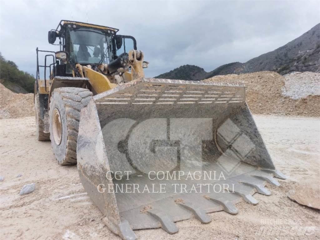 CAT 972M Naudoti ratiniai krautuvai