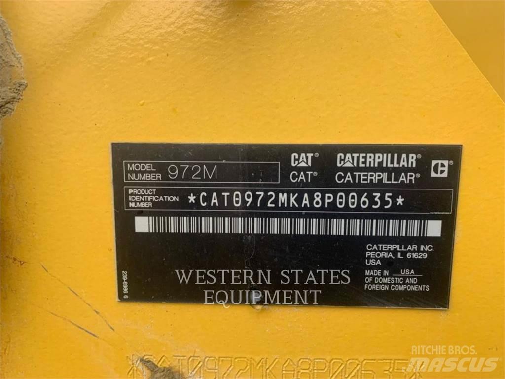 CAT 972M Naudoti ratiniai krautuvai
