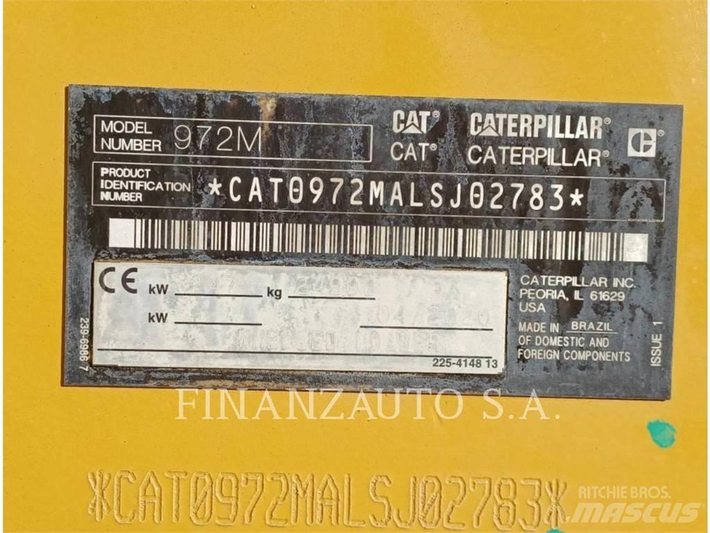CAT 972M Naudoti ratiniai krautuvai