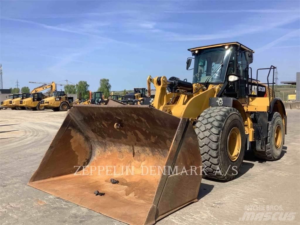 CAT 972M Naudoti ratiniai krautuvai