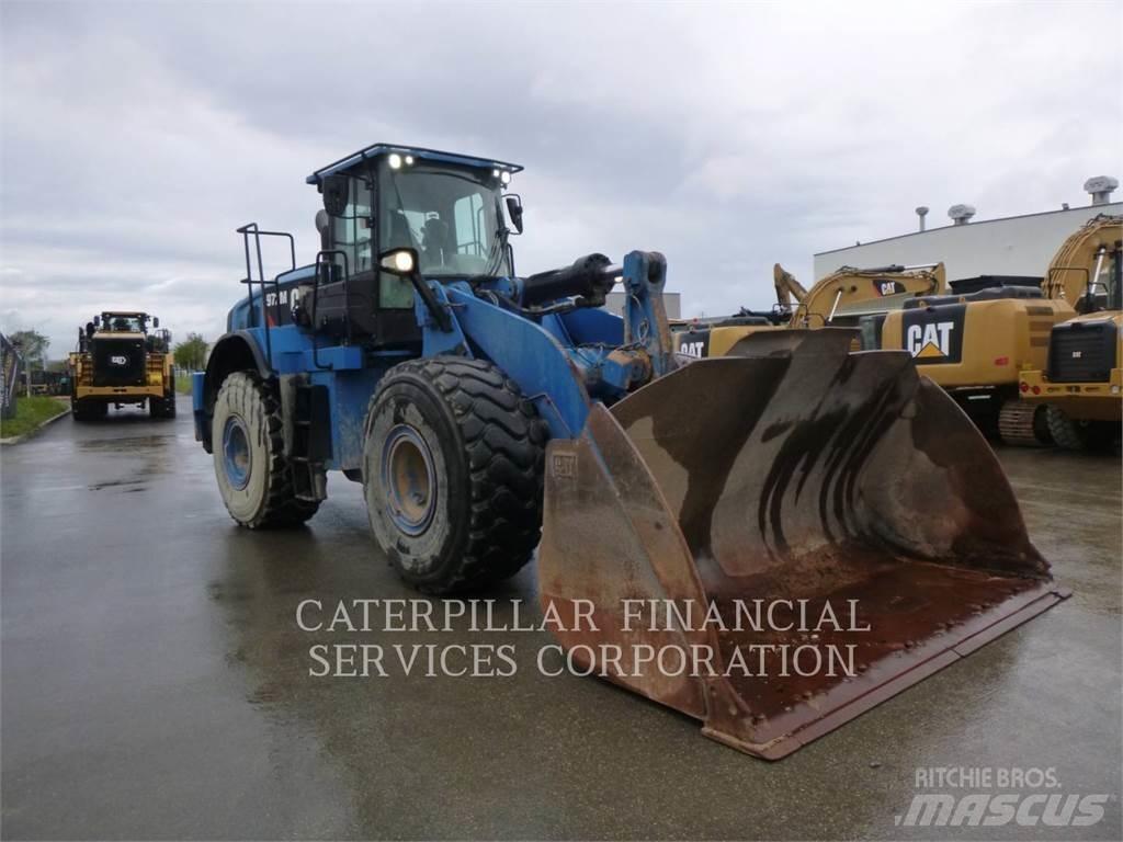 CAT 972M Naudoti ratiniai krautuvai