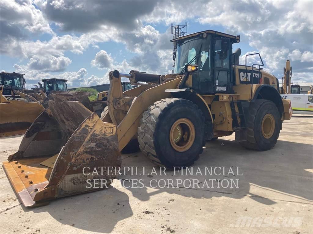 CAT 972M Naudoti ratiniai krautuvai