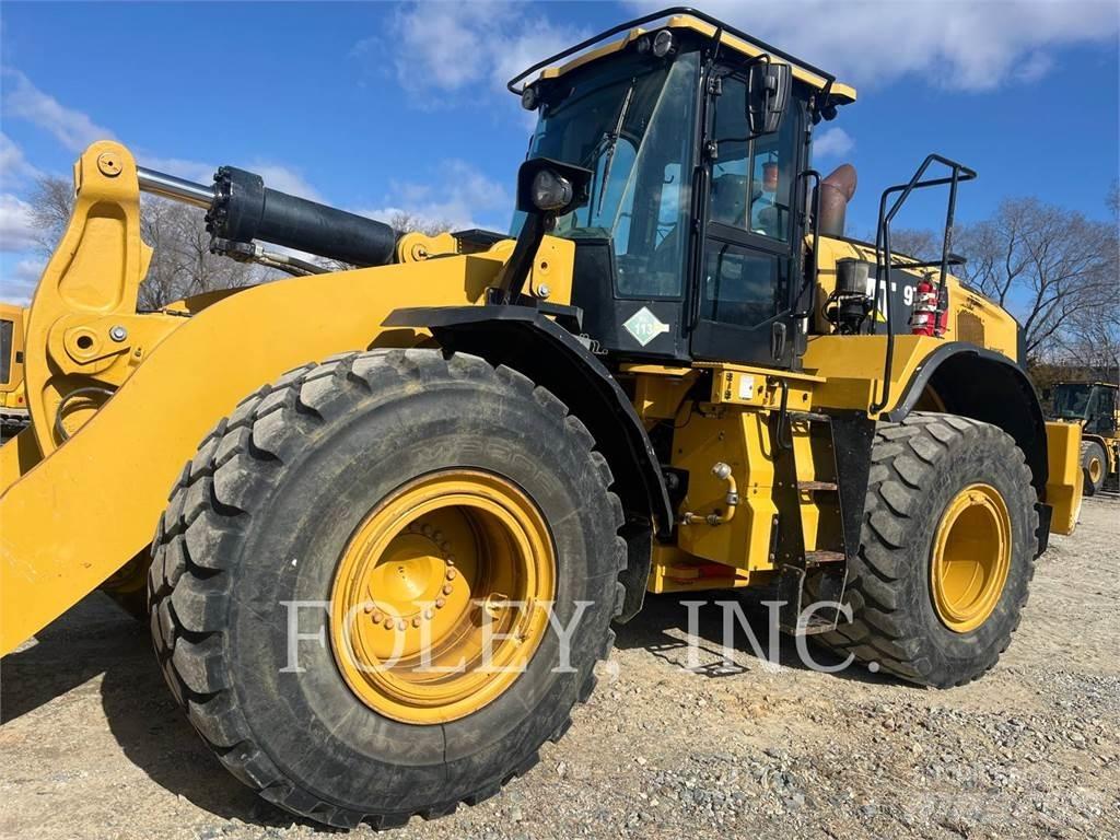 CAT 972M Naudoti ratiniai krautuvai
