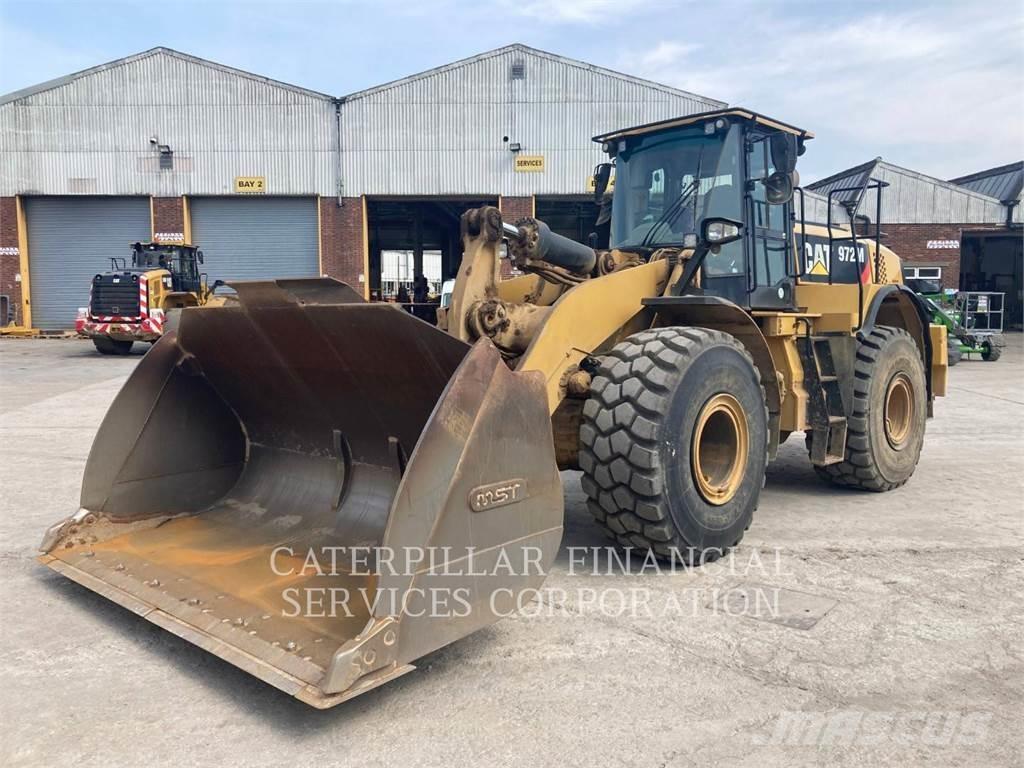 CAT 972M Naudoti ratiniai krautuvai