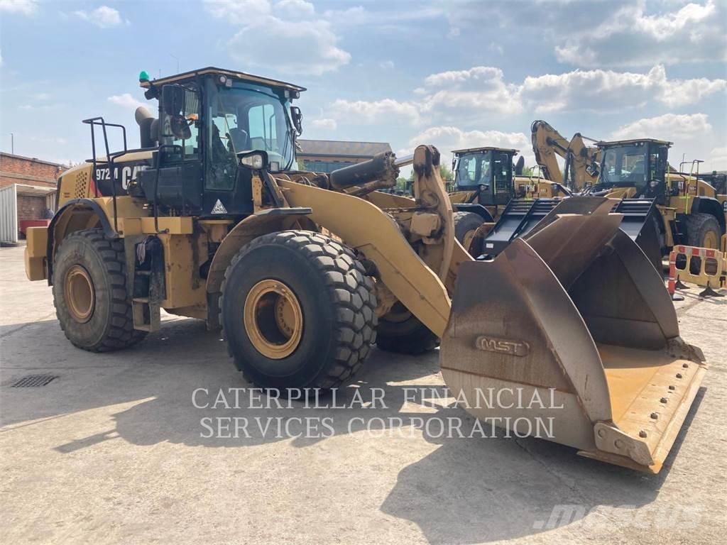 CAT 972M Naudoti ratiniai krautuvai