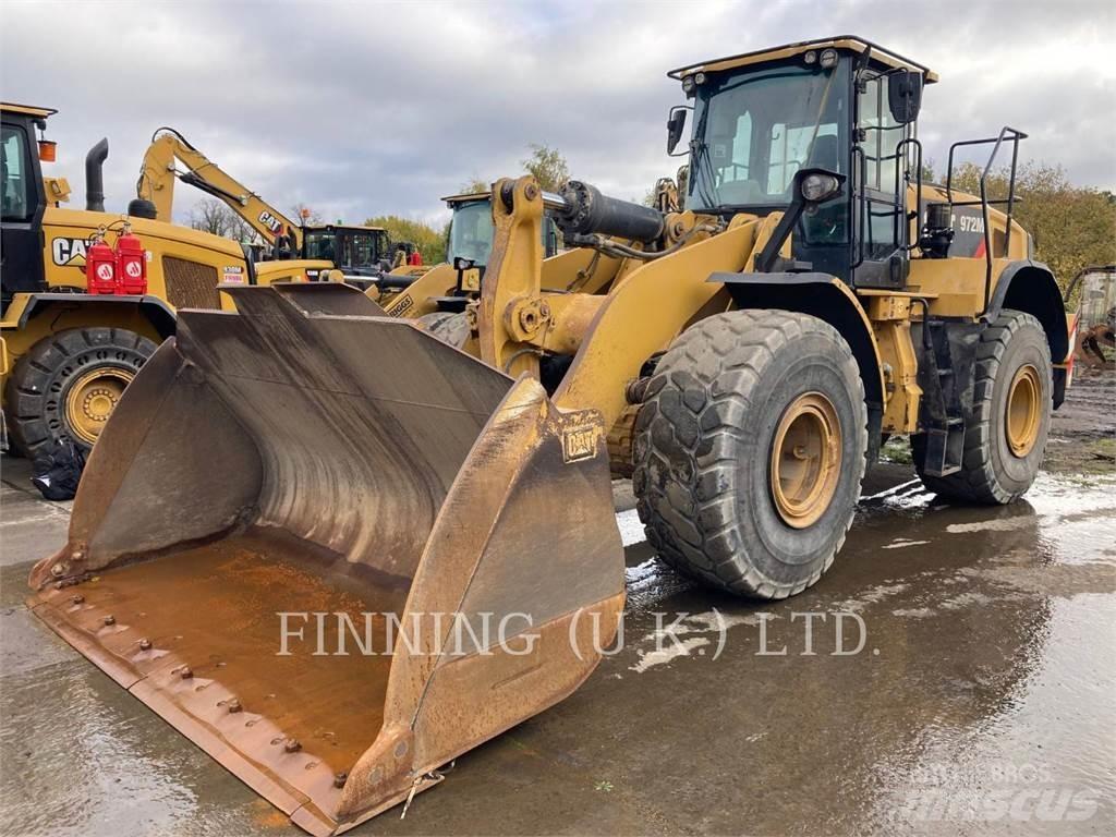 CAT 972M Naudoti ratiniai krautuvai