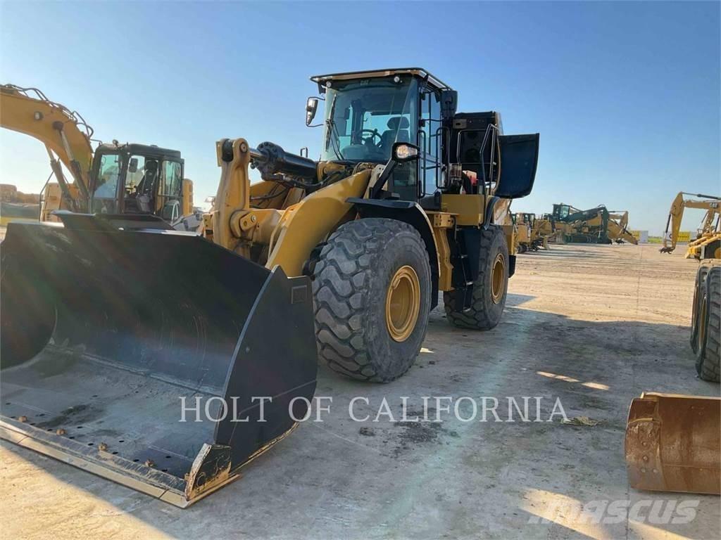 CAT 972M Naudoti ratiniai krautuvai