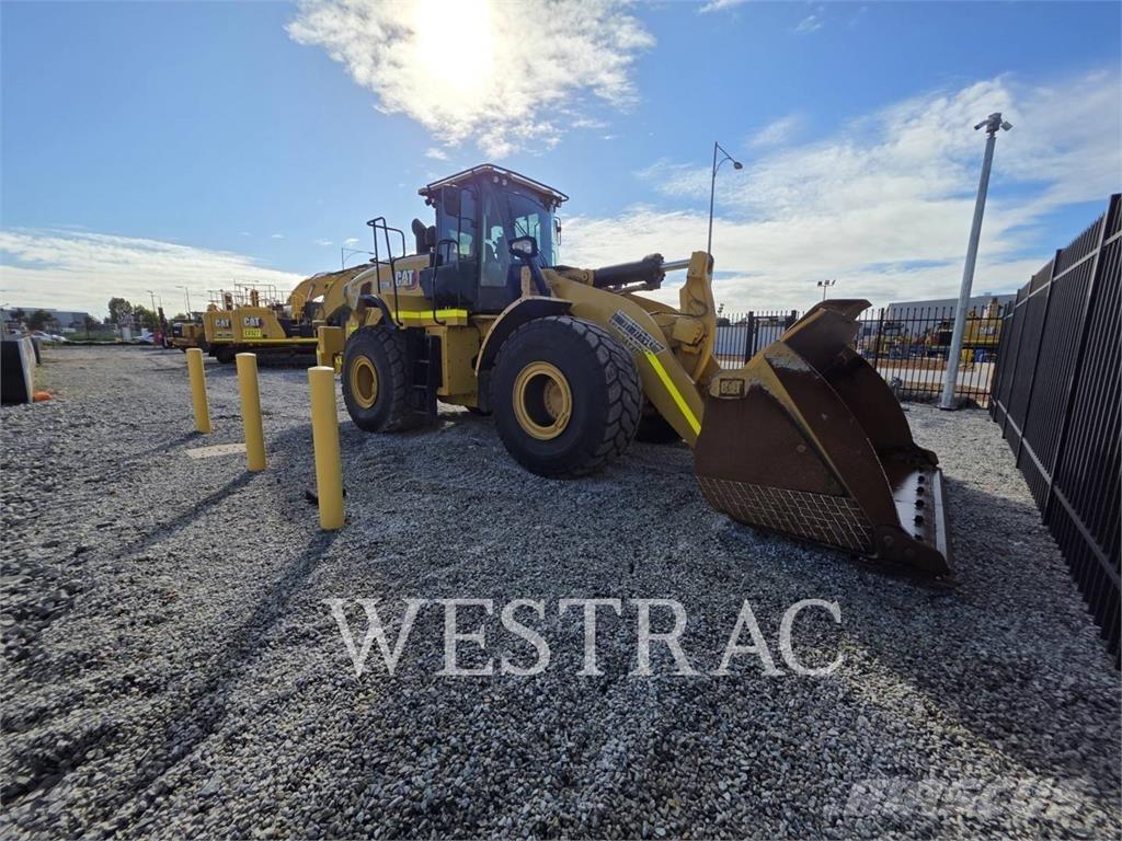 CAT 972M Naudoti ratiniai krautuvai
