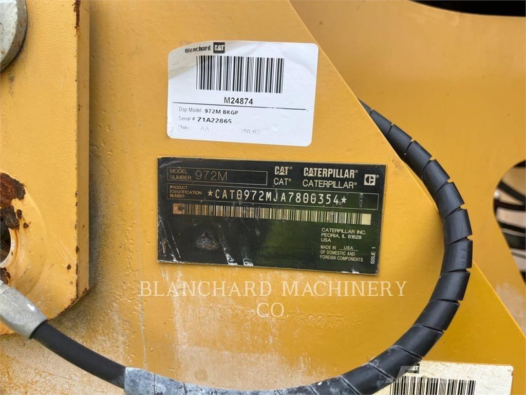 CAT 972M Naudoti ratiniai krautuvai
