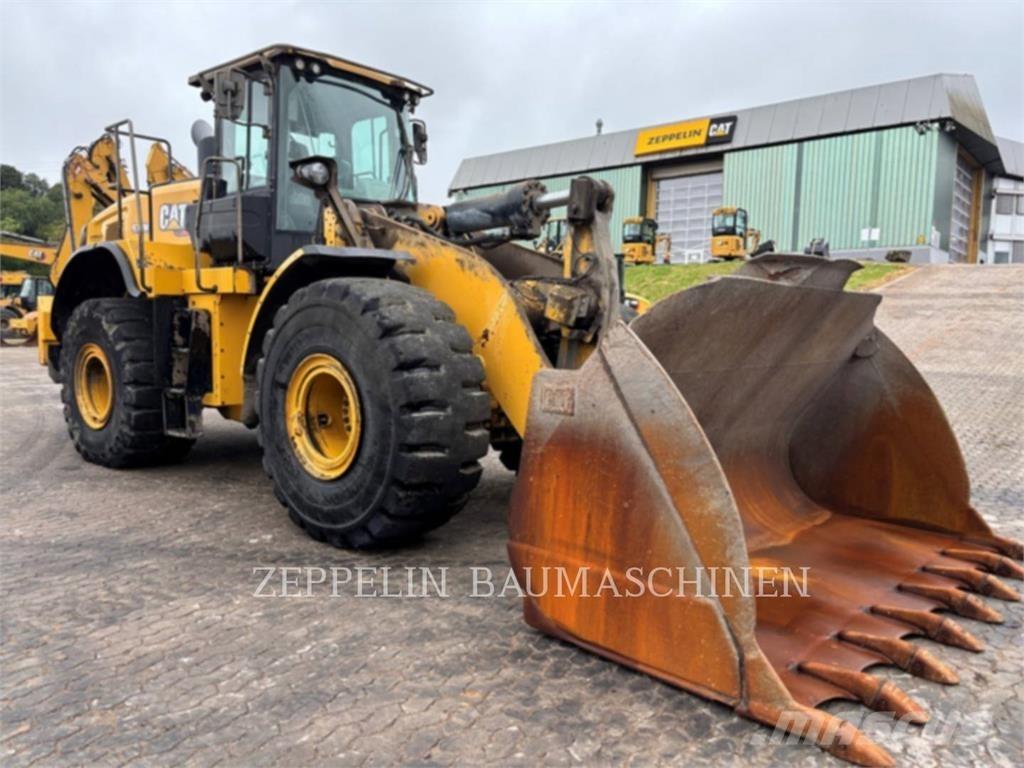 CAT 972M Naudoti ratiniai krautuvai