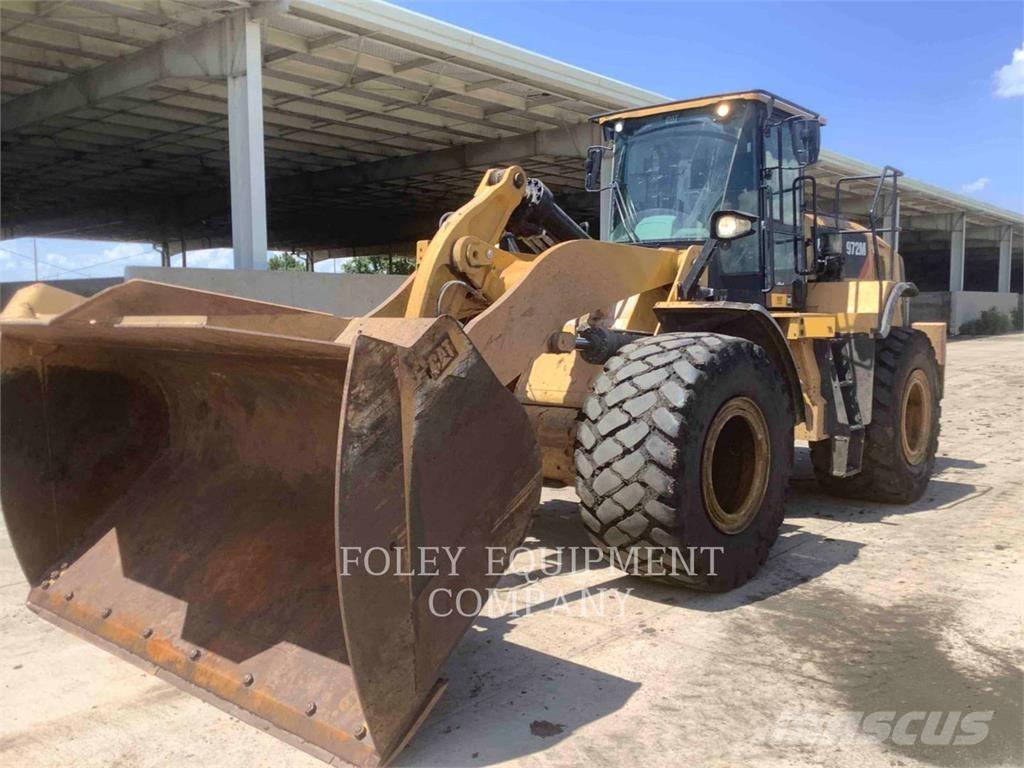 CAT 972M Naudoti ratiniai krautuvai