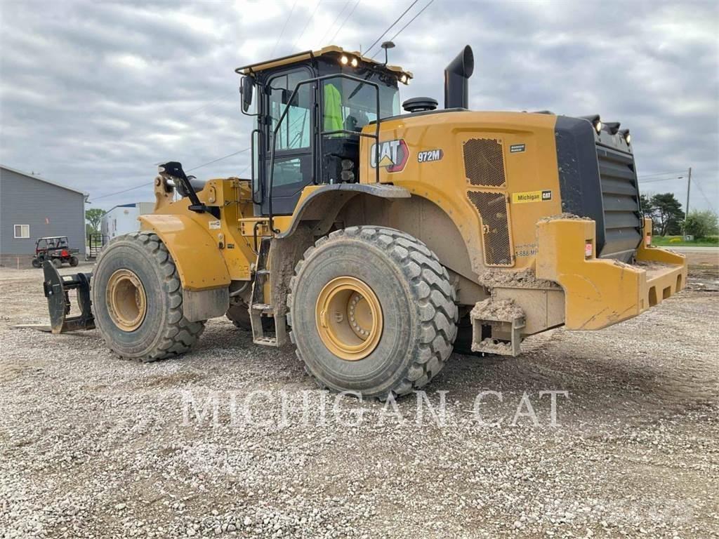 CAT 972M Q Naudoti ratiniai krautuvai