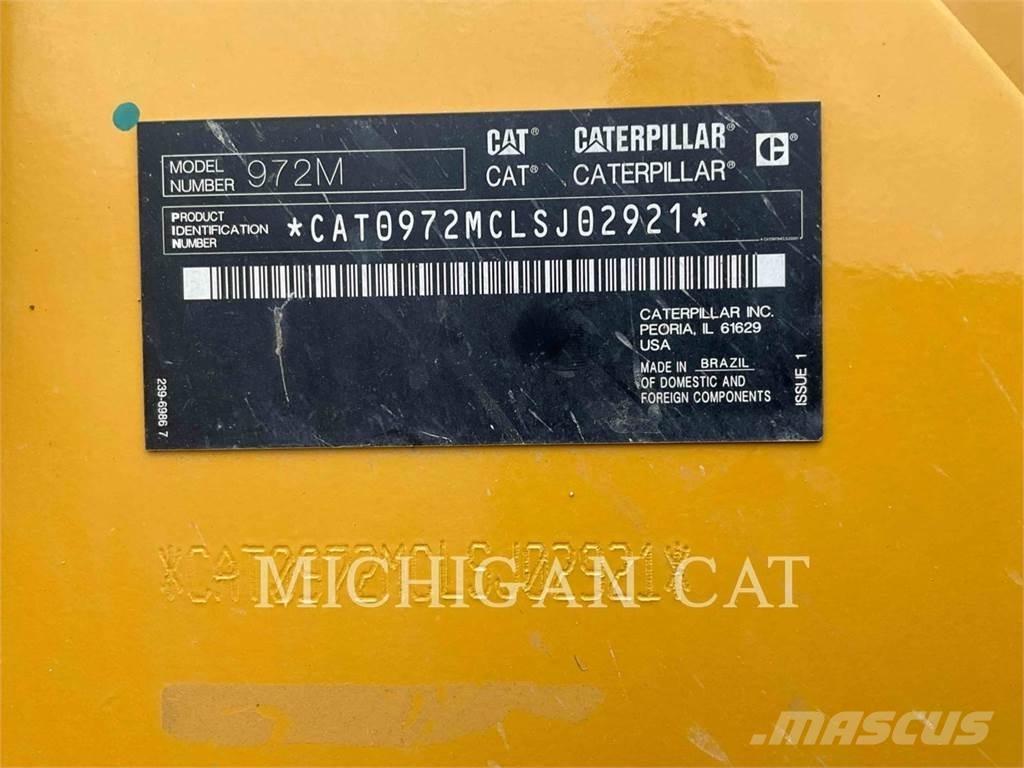 CAT 972M Q Naudoti ratiniai krautuvai