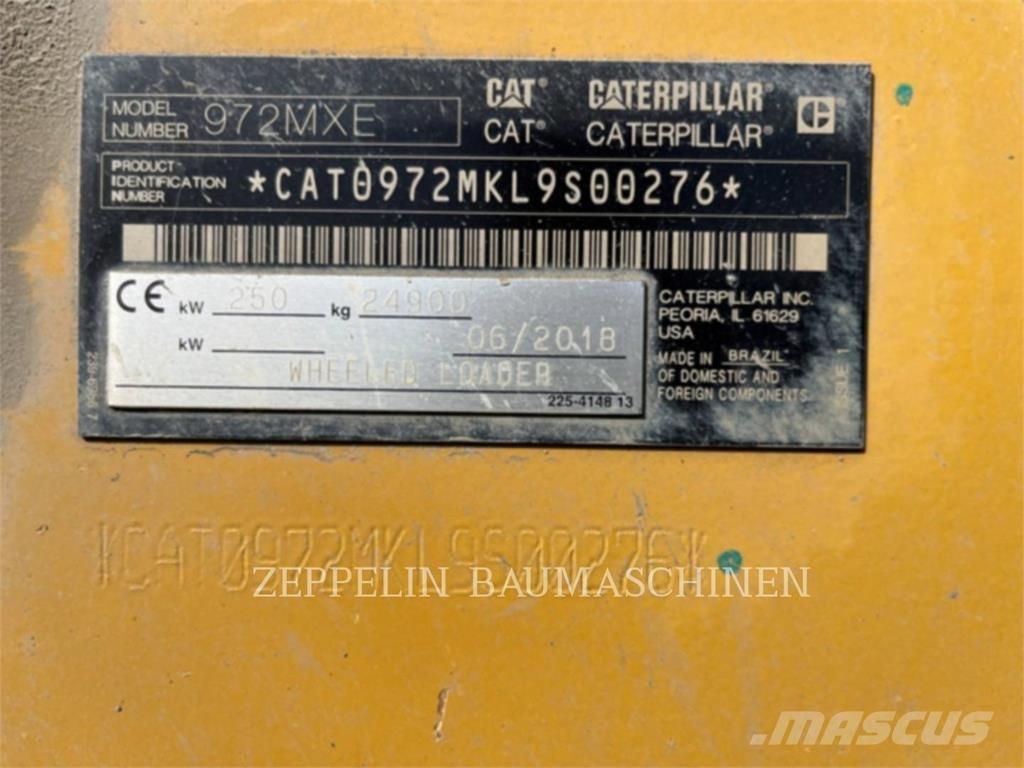 CAT 972MXE Naudoti ratiniai krautuvai