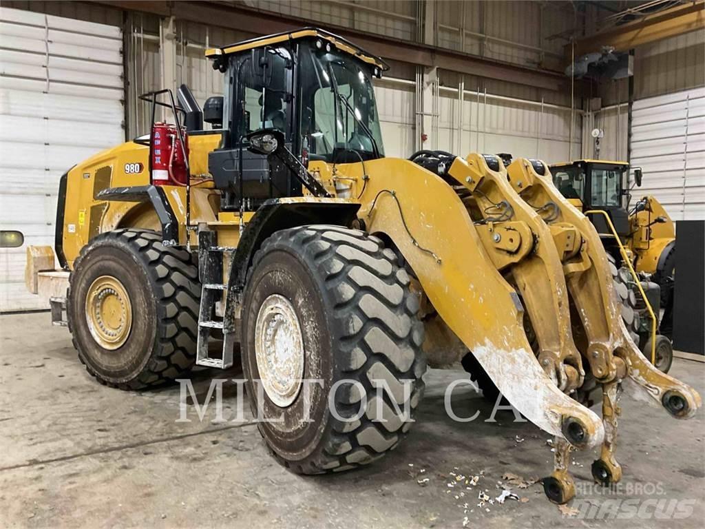 CAT 980 Naudoti ratiniai krautuvai